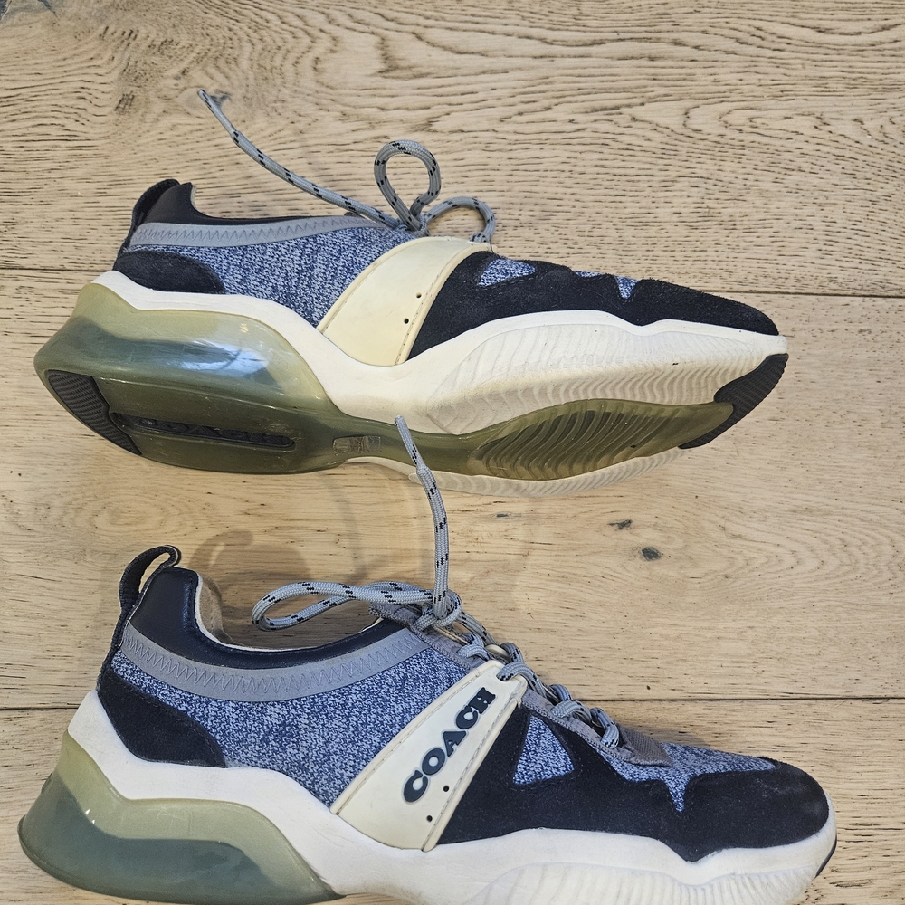 Coach Citysole Runner sneakers Color Bluebell Size 8 - Picture 4 of 7